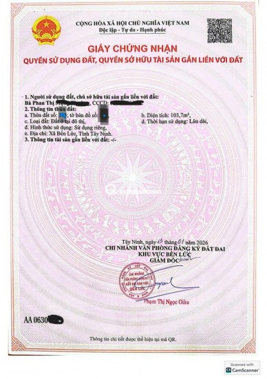 Nhà đẹp xây mới – An cư lạc nghiệp tại Bến Lức – Gần UBND, trường học